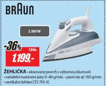Braun Žehlička TS 705 A