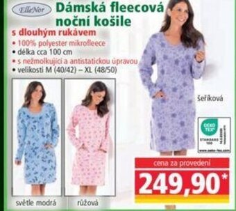 Norma Dámská fleecová noční košile nabídka