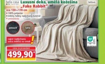 Norma Luxusní deka, umělá kožešina nabídka