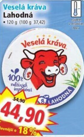 Veselá kráva Lahodná