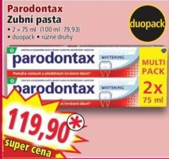 Norma Parodontax Zubní pasta nabídka