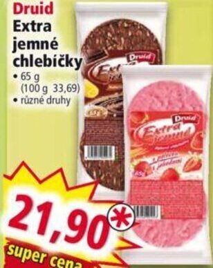 Norma Druid Extra jemné chlebíčky nabídka