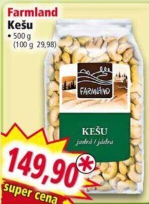 Norma Farmland Kešu nabídka