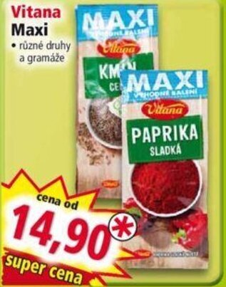 Norma Vitana Maxi nabídka