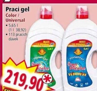 Norma Prací gel Color / Universal nabídka