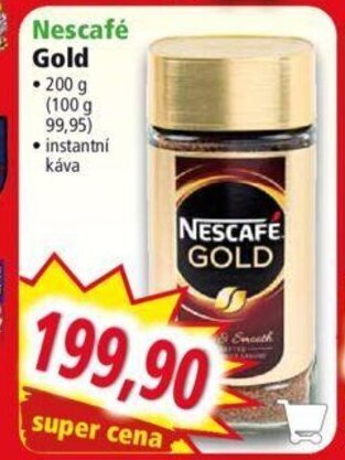 Norma Nescafé Gold nabídka