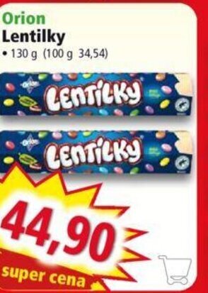 Norma Orion Lentilky nabídka