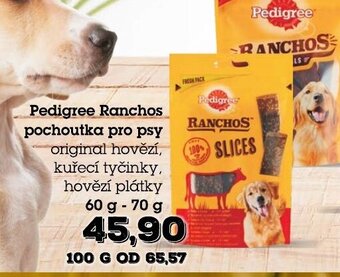 PLUS JIP Pedigree Ranchos pochoutka pro psy nabídka