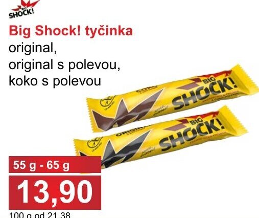 PLUS JIP Big Shock! tyčinka nabídka