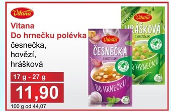 PLUS JIP Vitana Do hrnečku polévka nabídka