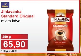 PLUS JIP Jihlavanka Standard Original mletá káva nabídka