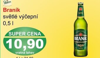 PLUS JIP Braník světlé výčepní 0.5L nabídka