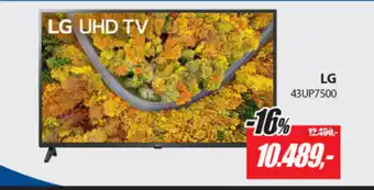 Planeo Elektro LG UHD TV 43UP7500 nabídka