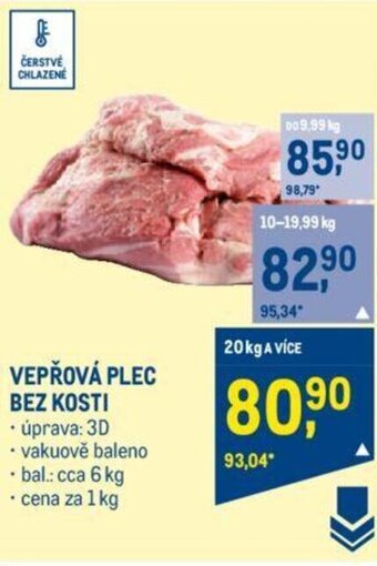Makro VEPŘOVÁ PLEC BEZ KOSTI nabídka