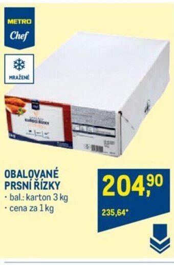 Makro OBALOVANÉ PRSNÍ ŘÍZKY nabídka
