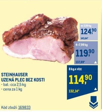 Makro STEINHAUSER UZENÁ PLEC BEZ KOSTI nabídka