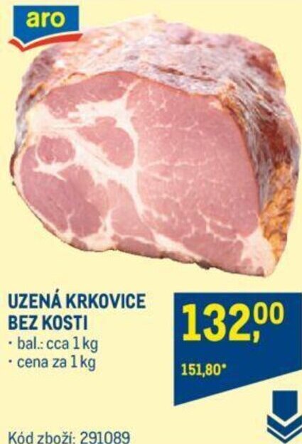 Makro UZENÁ KRKOVICE BEZ KOSTI nabídka