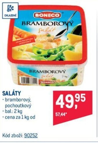Makro SALÁTY nabídka