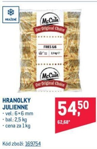 Makro HRANOLKY JULIENNE nabídka