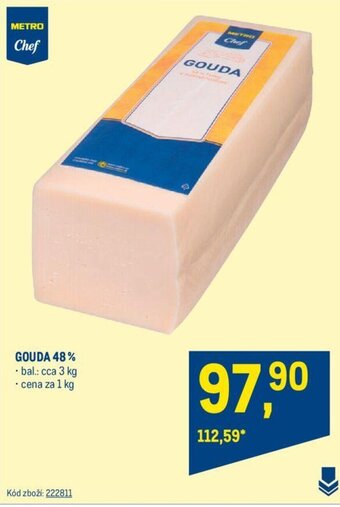 Makro GOUDA 48% nabídka