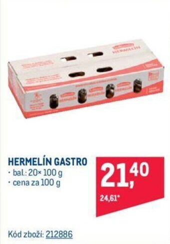 Makro HERMELÍN GASTRO nabídka
