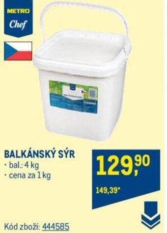 Makro BALKÁNSKÝ SÝR nabídka