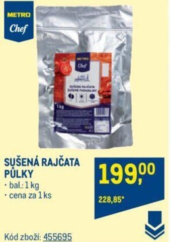 Makro SUŠENÁ RAJČATA PŮLKY nabídka