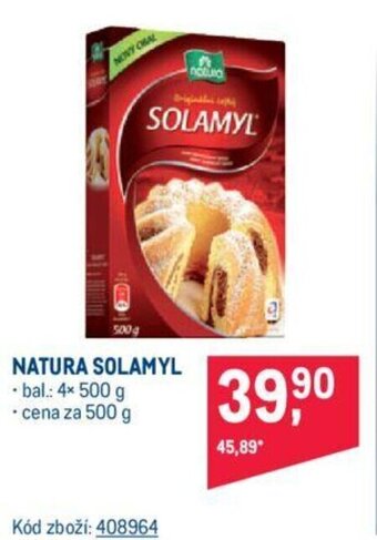 Makro NATURA SOLAMYL nabídka