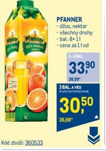 Makro PFANNER nabídka