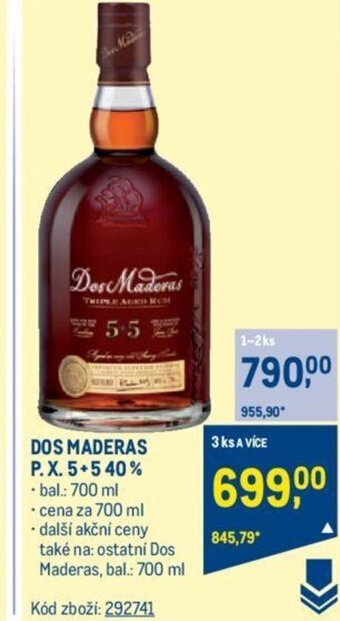 Makro DOS MADERAS P. X.5+5 40% nabídka