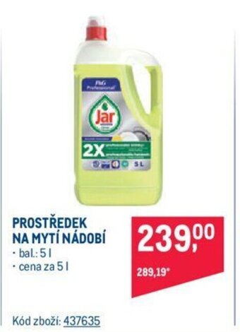 Makro PROSTŘEDEK NA MYTÍ NÁDOBÍ nabídka