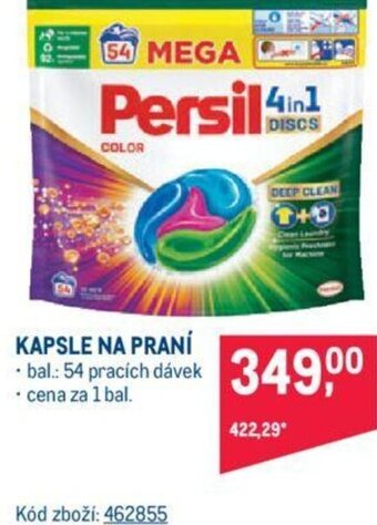 Makro KAPSLE NA PRANÍ nabídka