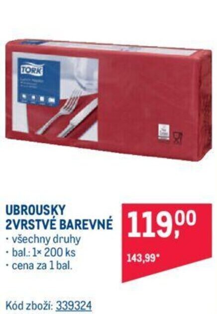 Makro UBROUSKY 2VRSTVÉ BAREVNÉ nabídka