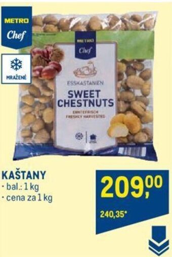 Makro KAŠTANY nabídka