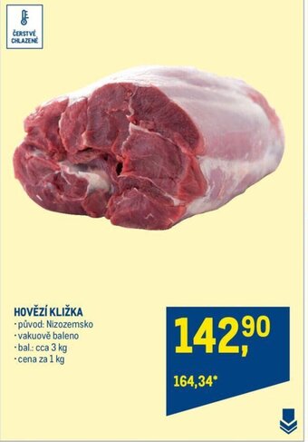 Makro HOVĚZÍ KLIŽKA nabídka