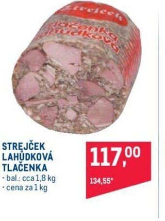 Makro STREJČEK LAHŮDKOVÁ TLAČENKA nabídka