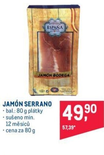 Makro JAMÓN SERRANO nabídka