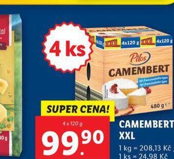 Lidl Camembert xxl nabídka