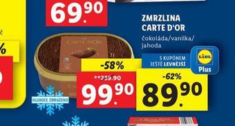 Lidl Zmrzlina carte d´or nabídka