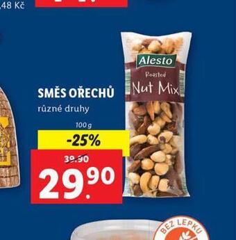 Lidl Směs ořechů nabídka