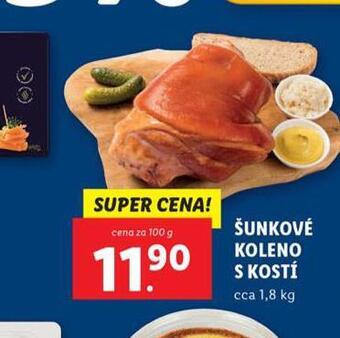 Lidl Šunkové koleno s kostí nabídka