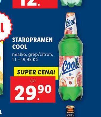 Lidl Pivo staropramen cool nealko nabídka