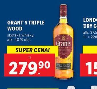 Lidl Grant´s triple wood nabídka