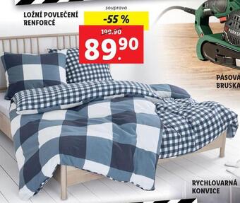 Lidl Ložní povlečení renforcé nabídka
