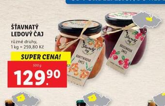 Lidl Šťavnatý ledový čaj nabídka