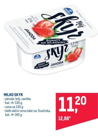 Makro MILKO SKYR nabídka