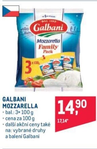Makro GALBANI MOZZARELLA nabídka