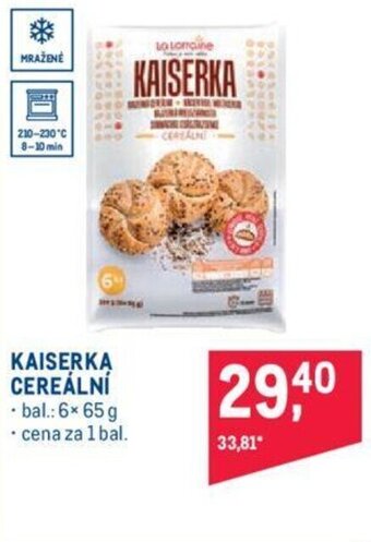 Makro KAISERKA CEREÁLNÍ nabídka