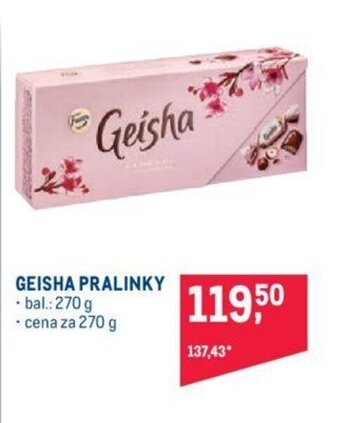 Makro GEISHA PRALINKY nabídka
