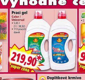 Norma Prací gel nabídka
